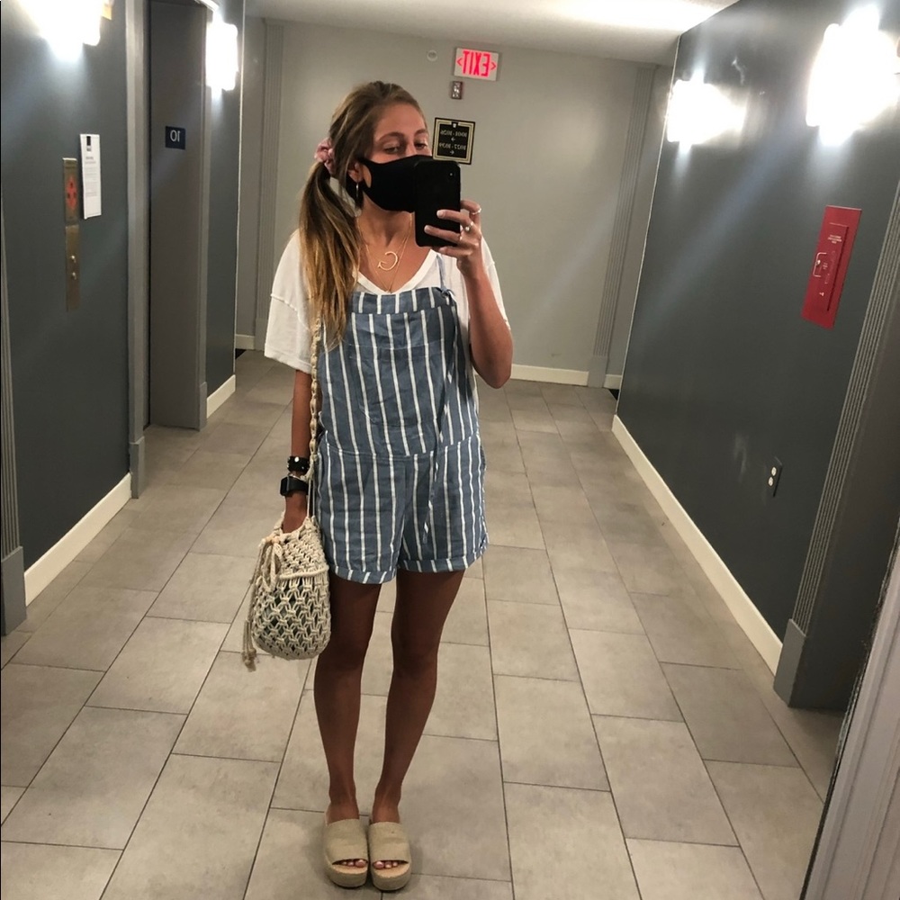 Ocean Drive Size Medium Overalls.